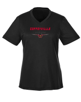 Coffeyville CC Football Design - Womens Performance Shirt