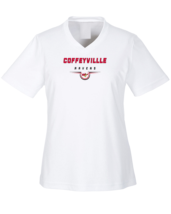 Coffeyville CC Football Design - Womens Performance Shirt