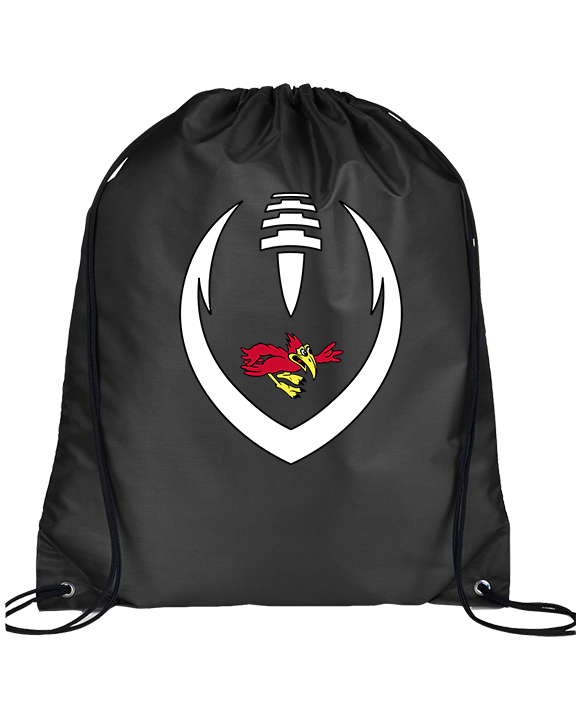 Coffeyville CC Football Full Football - Drawstring Bag