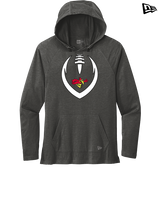 Coffeyville CC Football Full Football - New Era Tri-Blend Hoodie