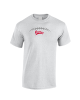 Coffeyville CC Football Laces - Cotton T-Shirt