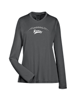 Coffeyville CC Football Laces - Womens Performance Longsleeve