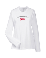 Coffeyville CC Football Laces - Womens Performance Longsleeve