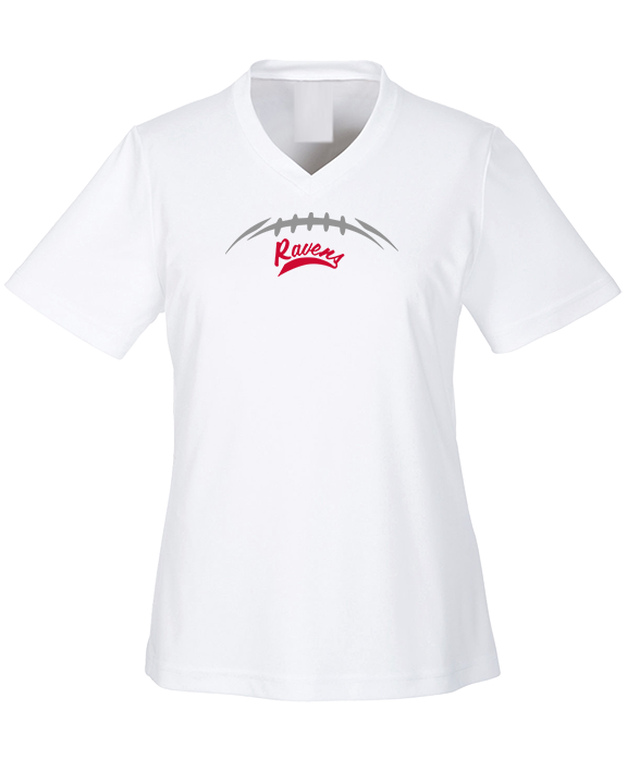 Coffeyville CC Football Laces - Womens Performance Shirt