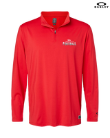 Coffeyville CC Football Logo Football - Mens Oakley Quarter Zip