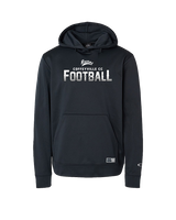 Coffeyville CC Football Logo Football - Oakley Performance Hoodie