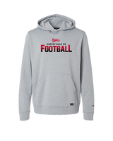 Coffeyville CC Football Logo Football - Oakley Performance Hoodie