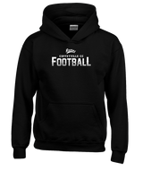 Coffeyville CC Football Logo Football - Youth Hoodie