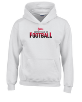 Coffeyville CC Football Logo Football - Youth Hoodie