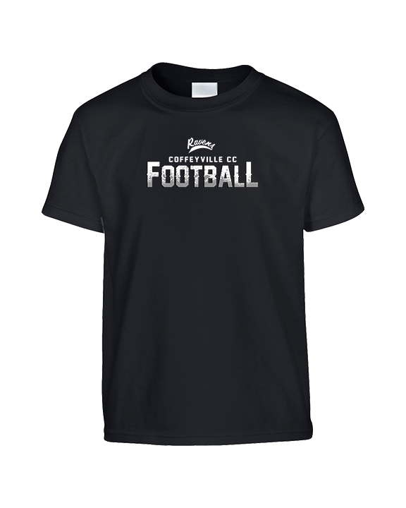 Coffeyville CC Football Logo Football - Youth Shirt