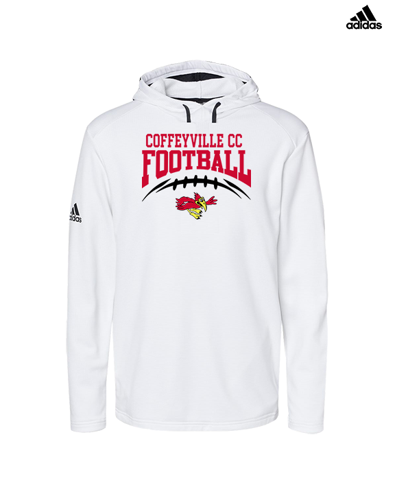 Coffeyville CC Football School Football - Mens Adidas Hoodie