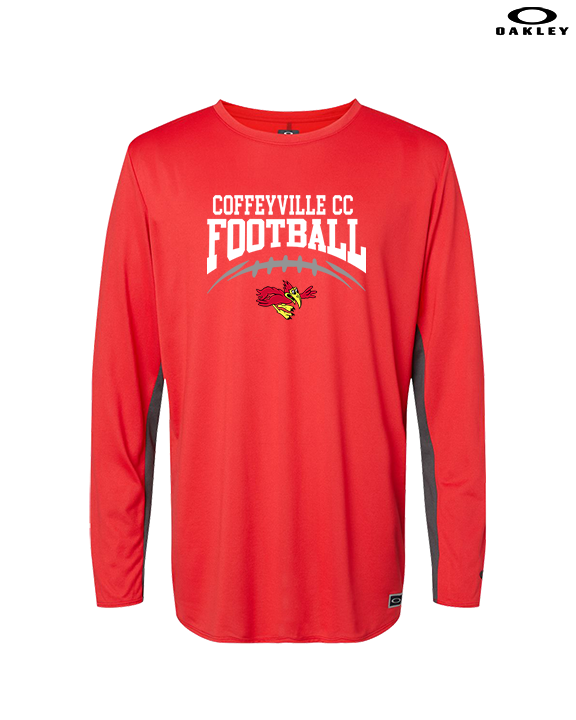 Coffeyville CC Football School Football - Mens Oakley Longsleeve