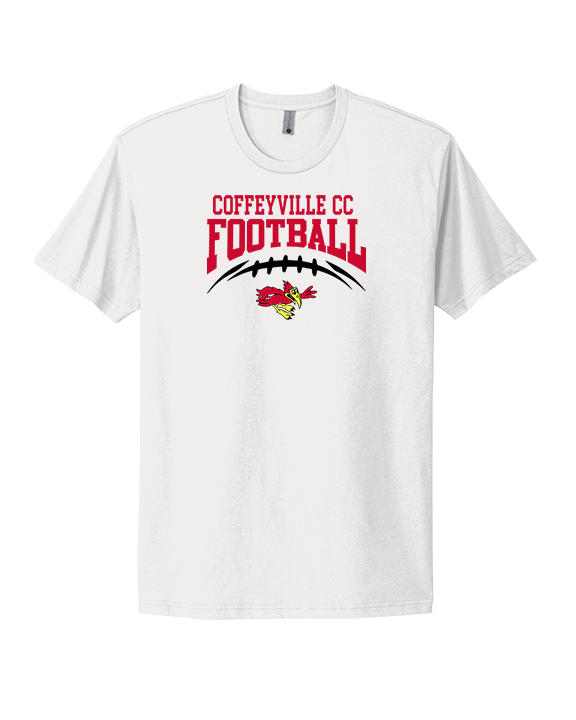 Coffeyville CC Football School Football - Mens Select Cotton T-Shirt