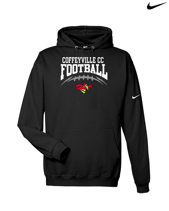 Coffeyville CC Football School Football - Nike Club Fleece Hoodie