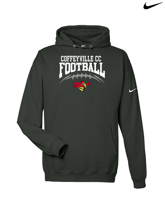 Coffeyville CC Football School Football - Nike Club Fleece Hoodie