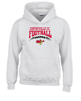 Coffeyville CC Football School Football - Youth Hoodie