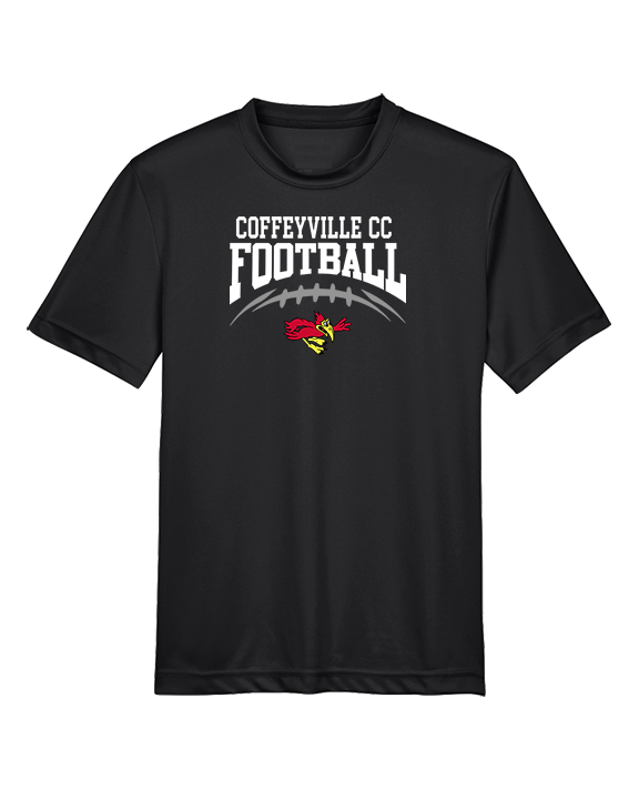 Coffeyville CC Football School Football - Youth Performance Shirt