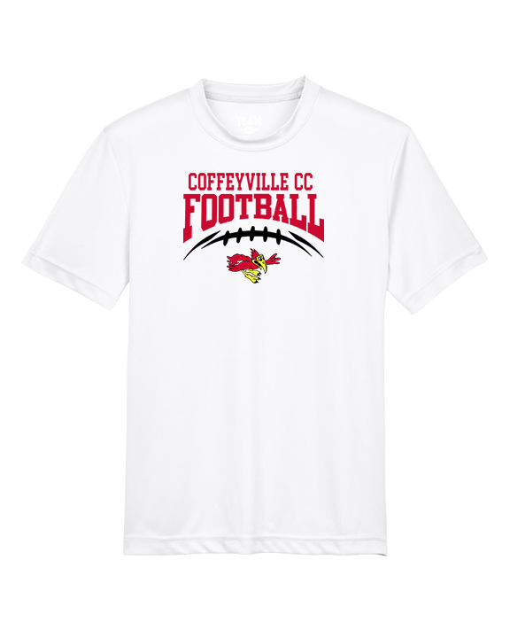 Coffeyville CC Football School Football - Youth Performance Shirt