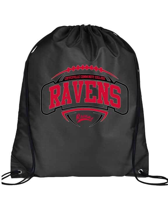 Coffeyville CC Football Toss - Drawstring Bag