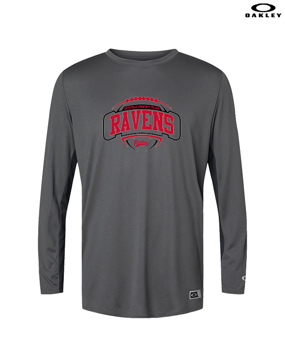 Coffeyville CC Football Toss - Mens Oakley Longsleeve