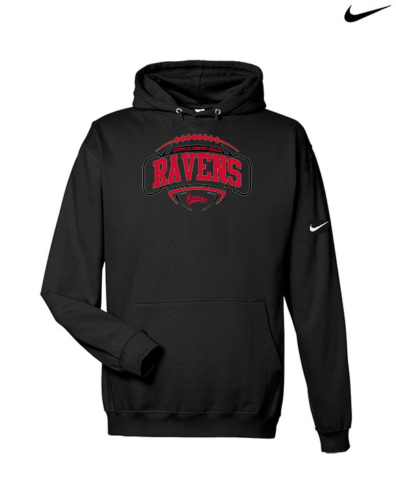 Coffeyville CC Football Toss - Nike Club Fleece Hoodie