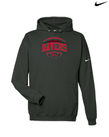 Coffeyville CC Football Toss - Nike Club Fleece Hoodie