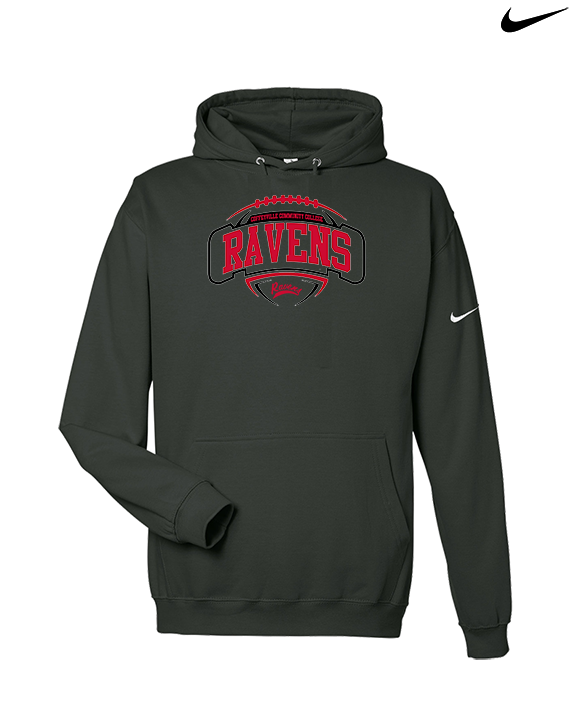 Coffeyville CC Football Toss - Nike Club Fleece Hoodie