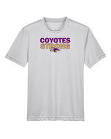 Columbia HS Football Strong - Youth Performance Shirt