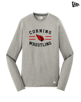 Corning Union HS Wrestling Curve - New Era Performance Long Sleeve