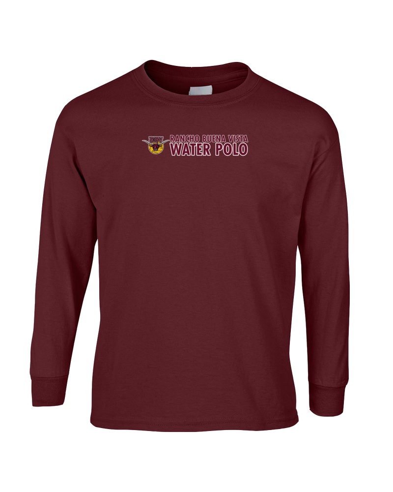 Rancho Buena Vista HS Water Polo Basic - Mens Cotton Long Sleeve