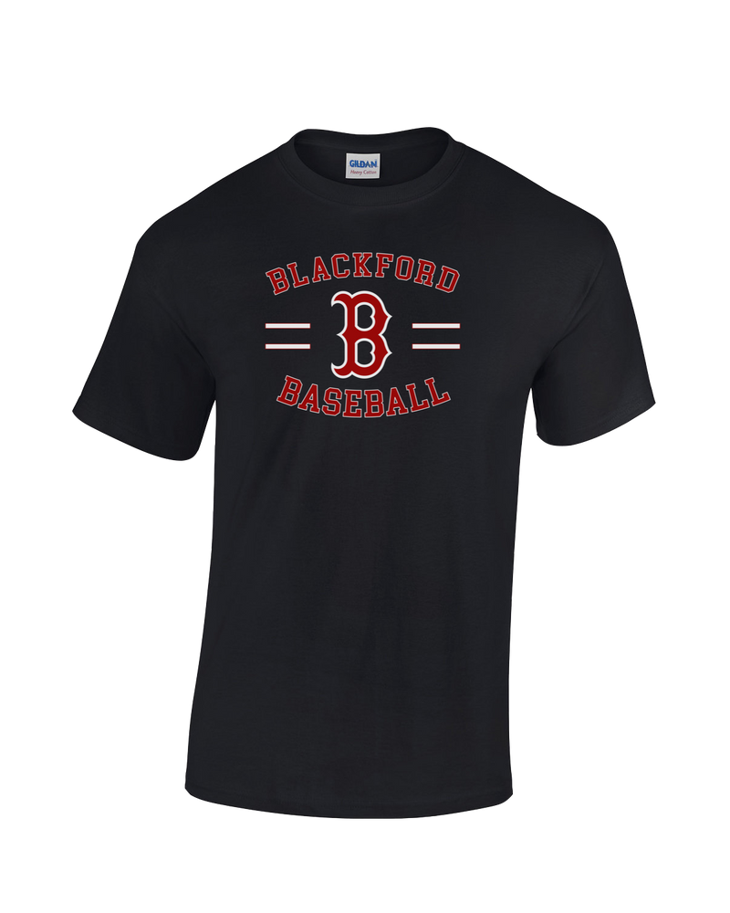 Blackford HS Baseball Curve - Cotton T-Shirt