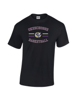 Okeechobee HS Girls Basketball Border - Cotton T-Shirt