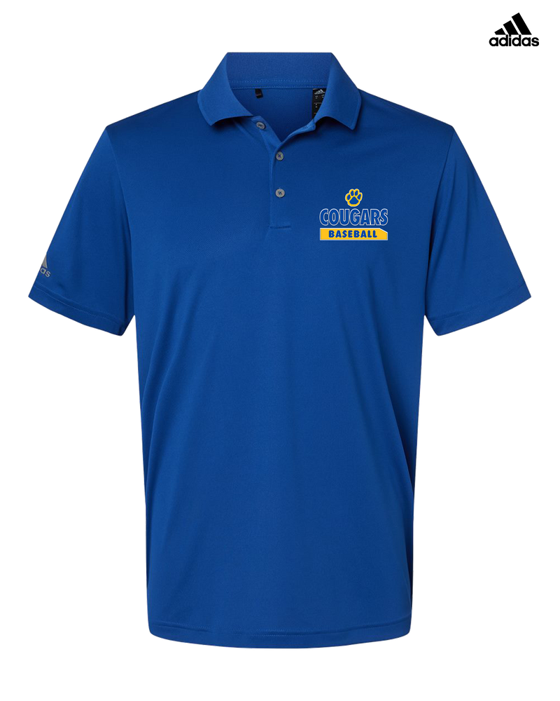 Crisp County HS Baseball Paw - Adidas Men's Performance Polo