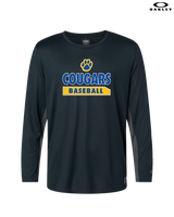 Crisp County HS Baseball Paw - Oakley Hydrolix Long Sleeve