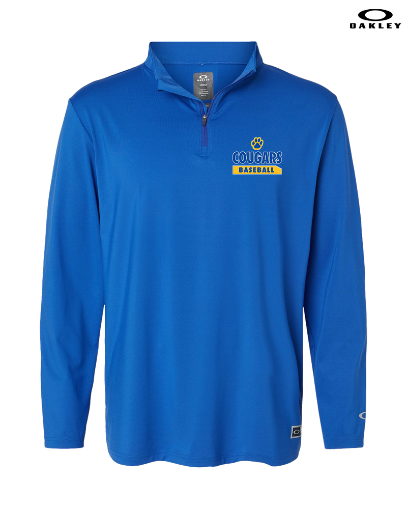 Crisp County HS Baseball Paw - Oakley Quarter Zip