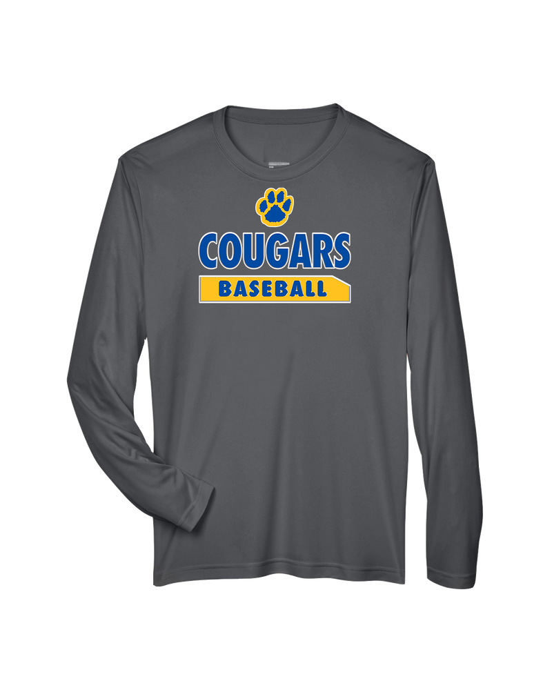 Crisp County HS Baseball Paw - Performance Long Sleeve