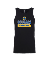 Crisp County HS Baseball Paw - Mens Tank Top