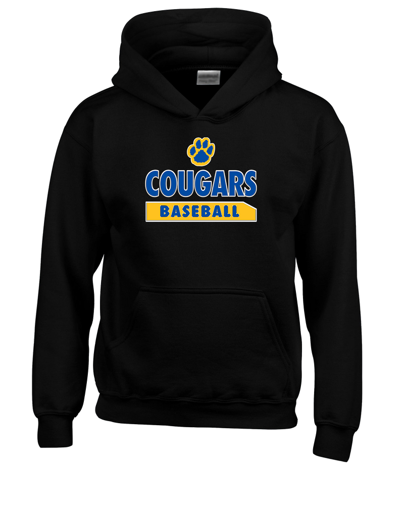 Crisp County HS Baseball Paw - Cotton Hoodie