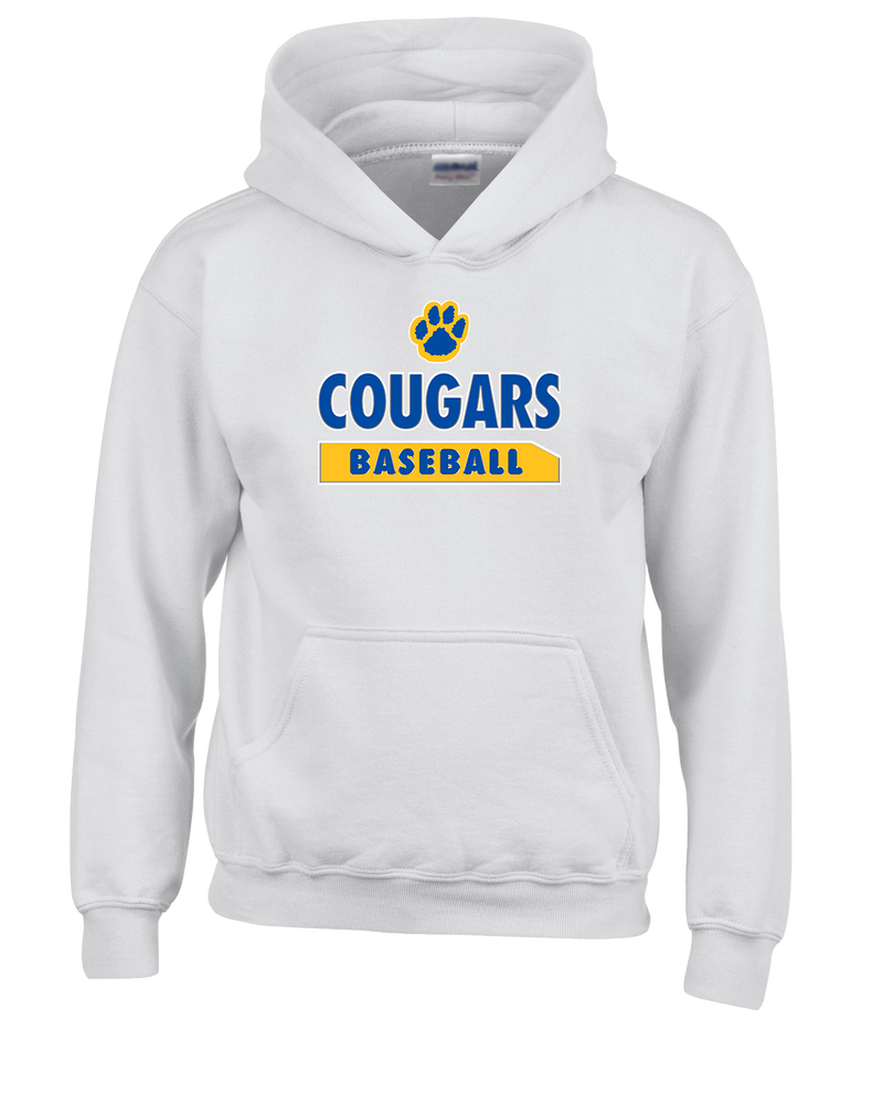 Crisp County HS Baseball Paw - Cotton Hoodie