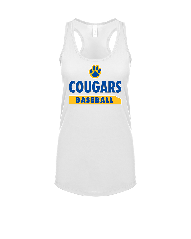 Crisp County HS Baseball Paw - Womens Tank Top