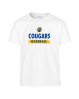 Crisp County HS Baseball Paw - Youth T-Shirt