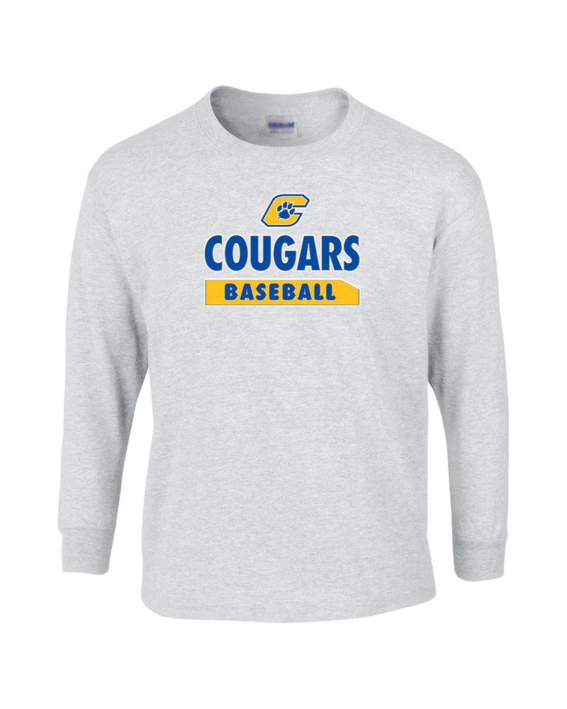 Crisp County HS Baseball Team Logo - Mens Basic Cotton Long Sleeve