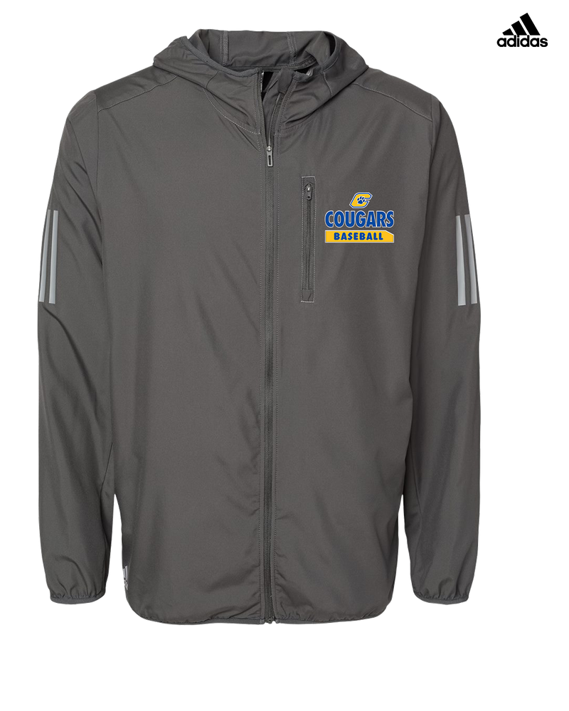 Crisp County HS Baseball Team Logo - Adidas Men's Windbreaker