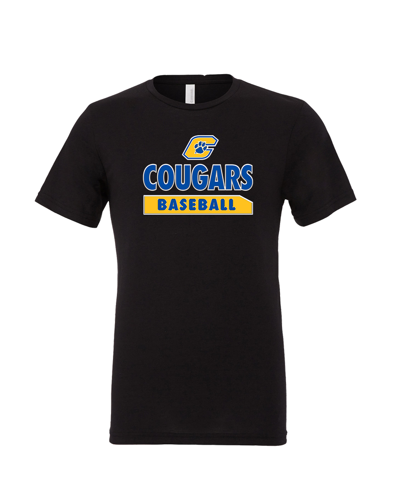 Crisp County HS Baseball Team Logo - Mens Tri Blend Shirt