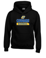 Crisp County HS Baseball Team Logo - Cotton Hoodie