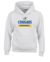 Crisp County HS Baseball Team Logo - Cotton Hoodie