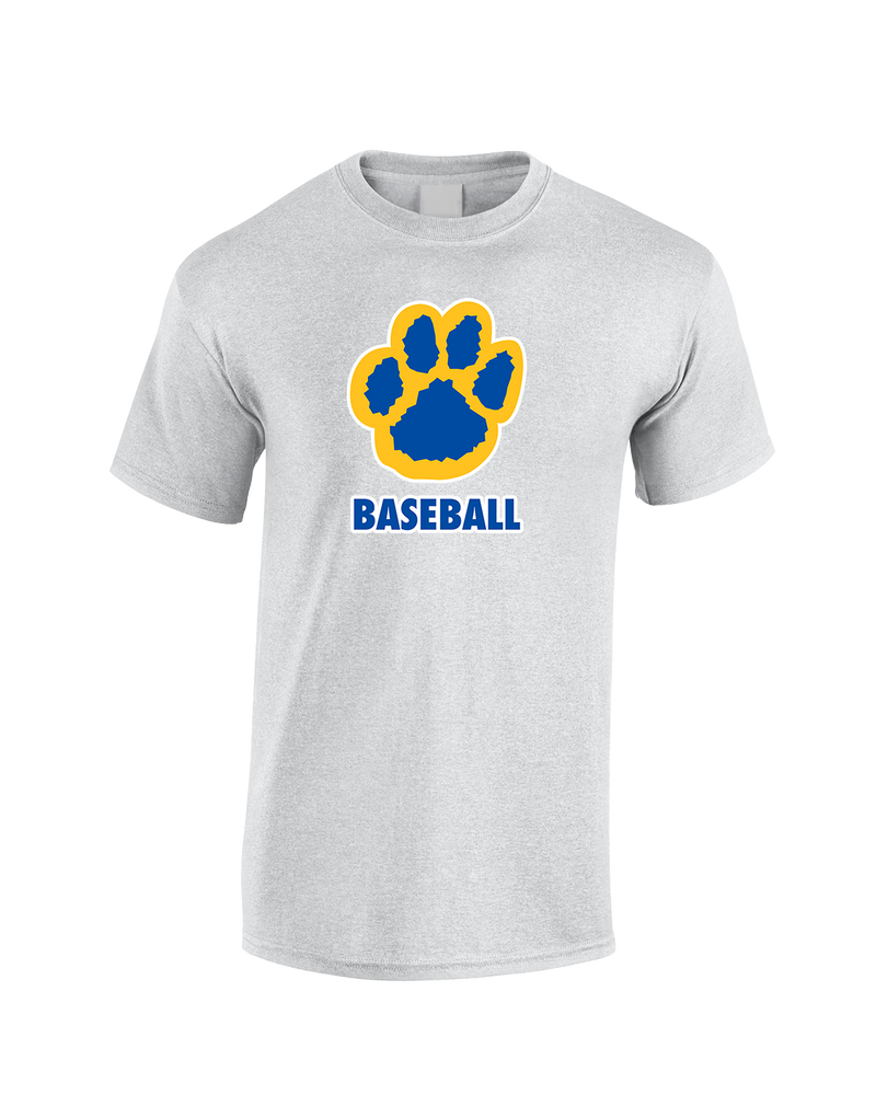 Crisp County HS Paw Baseball - Cotton T-Shirt