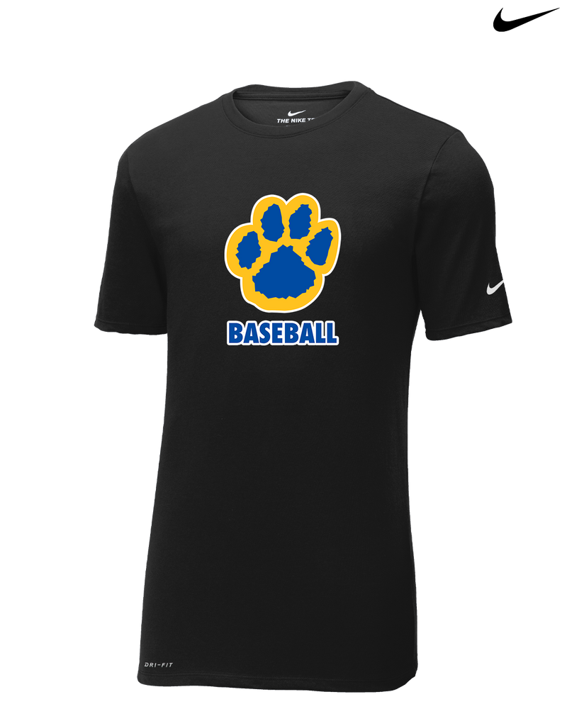 Crisp County HS Paw Baseball - Nike Cotton Poly Dri-Fit