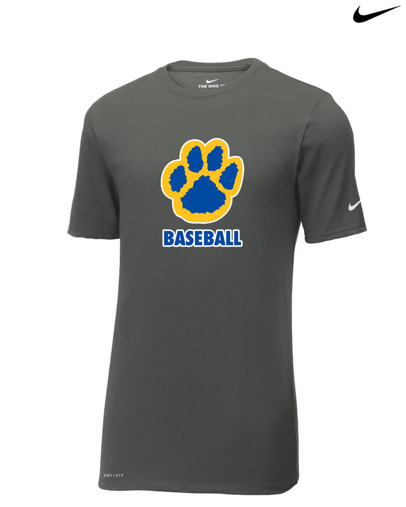 Crisp County HS Paw Baseball - Nike Cotton Poly Dri-Fit