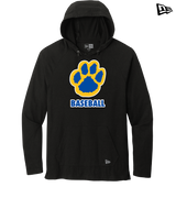 Crisp County HS Paw Baseball - New Era Tri Blend Hoodie